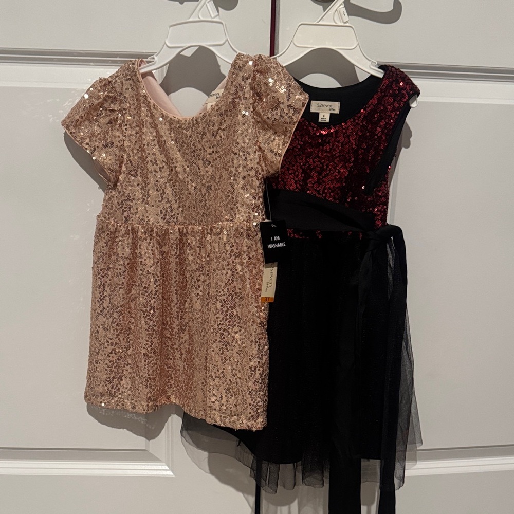 Sequin Sparkle Kids Formal Dress